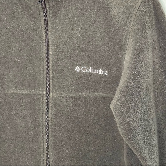 Columbia Women Benton Springs Full Zip Fleece Jacket brown size S - Picture 3 of 10
